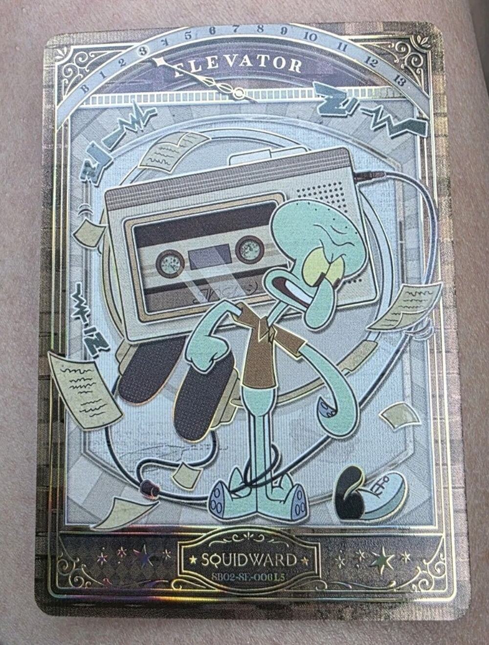 2025 Kayou Spongebob Fun Time Edition Pack SE003 Squidward 309/996 Elevator